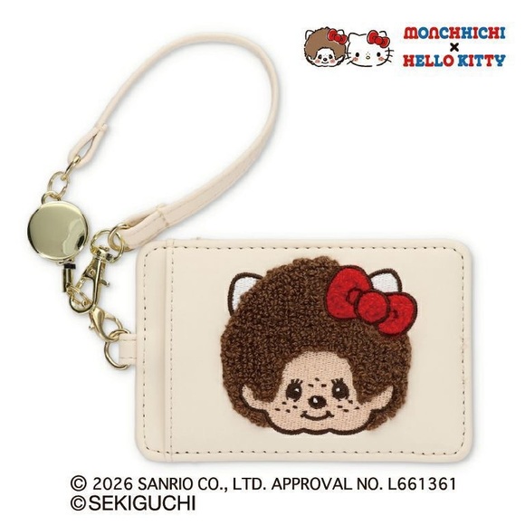 Sanrio Accessories - Monchhichi X Hello Kitty ID holder/card holder
